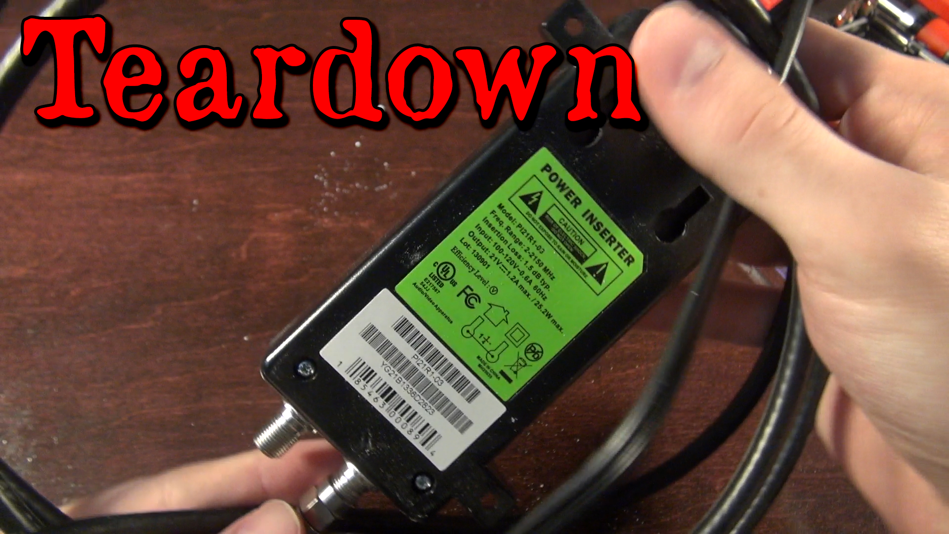 Satellite Power Inserter Teardown