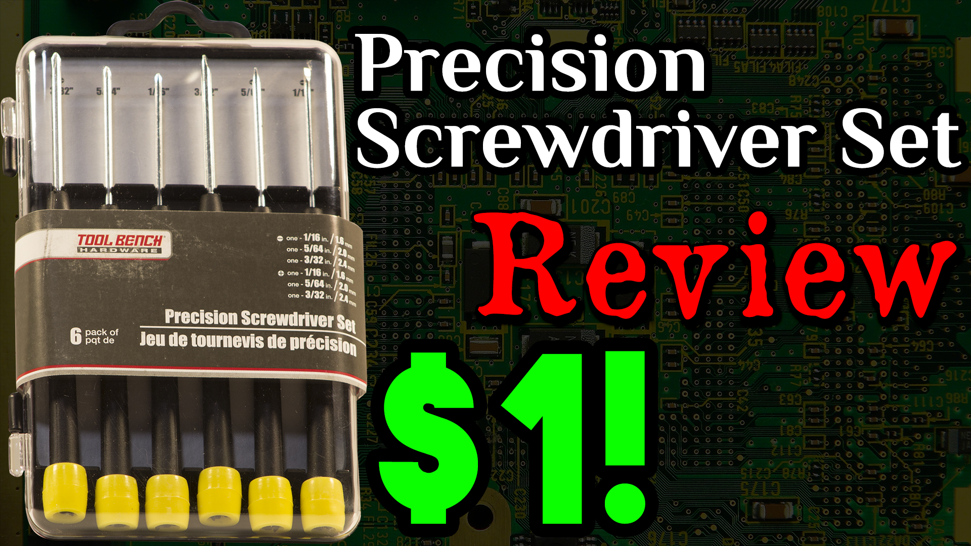 Dollar Store Precision Screwdriver Set Review